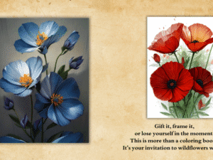 wildflowers coloring pages 18