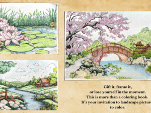 Printable Landscapes Coloring Pages