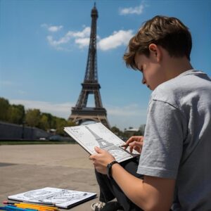 Printable Cities Coloring Pages – A Calming Journey
