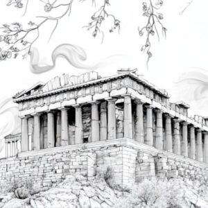 Printable Cities Coloring Pages – A Calming Journey Through Iconic Landmarks and Architecture