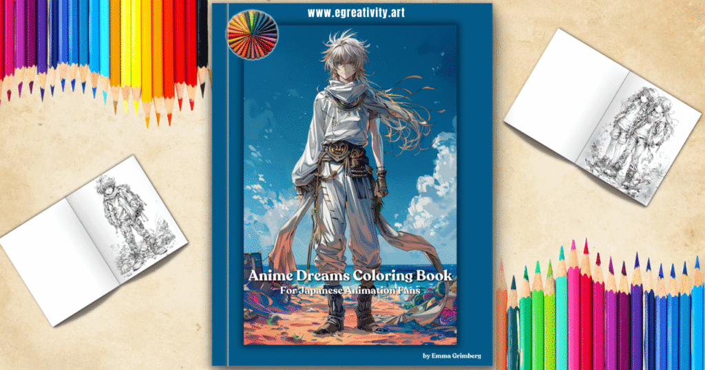Printable Anime Coloring Pages