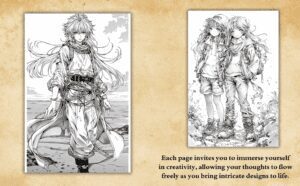 Anime Coloring Pages 26