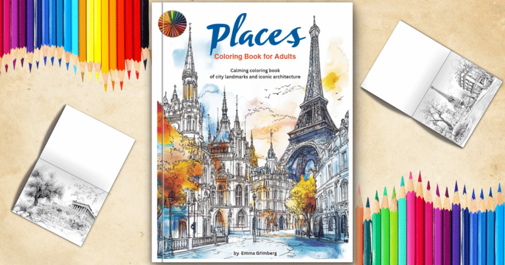 Printable Cities Coloring Pages