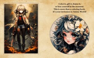 Printable Anime Coloring Pages