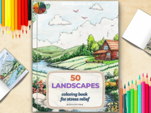 Printable Landscapes Coloring Pages