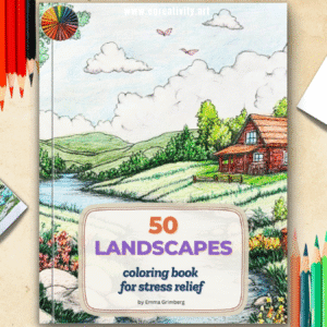 Printable Landscapes Coloring Pages