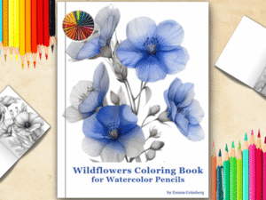 wildflowers coloring pages