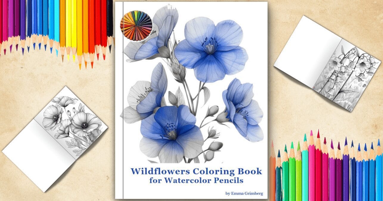 wildflowers coloring pages