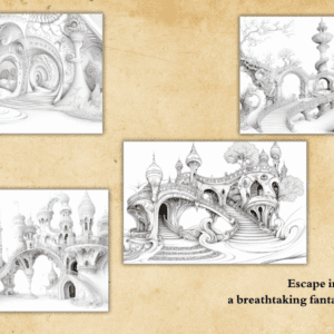 fantasy coloring pages 12
