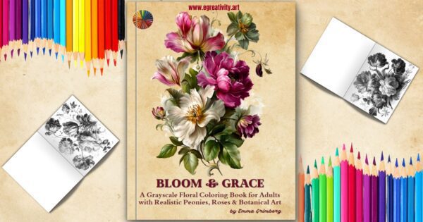 printable floral coloring pages