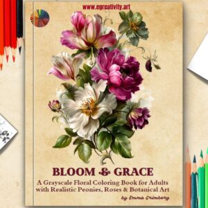 printable floral coloring pages