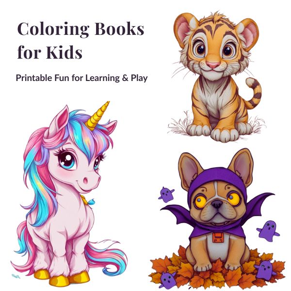 Coloring books for kids