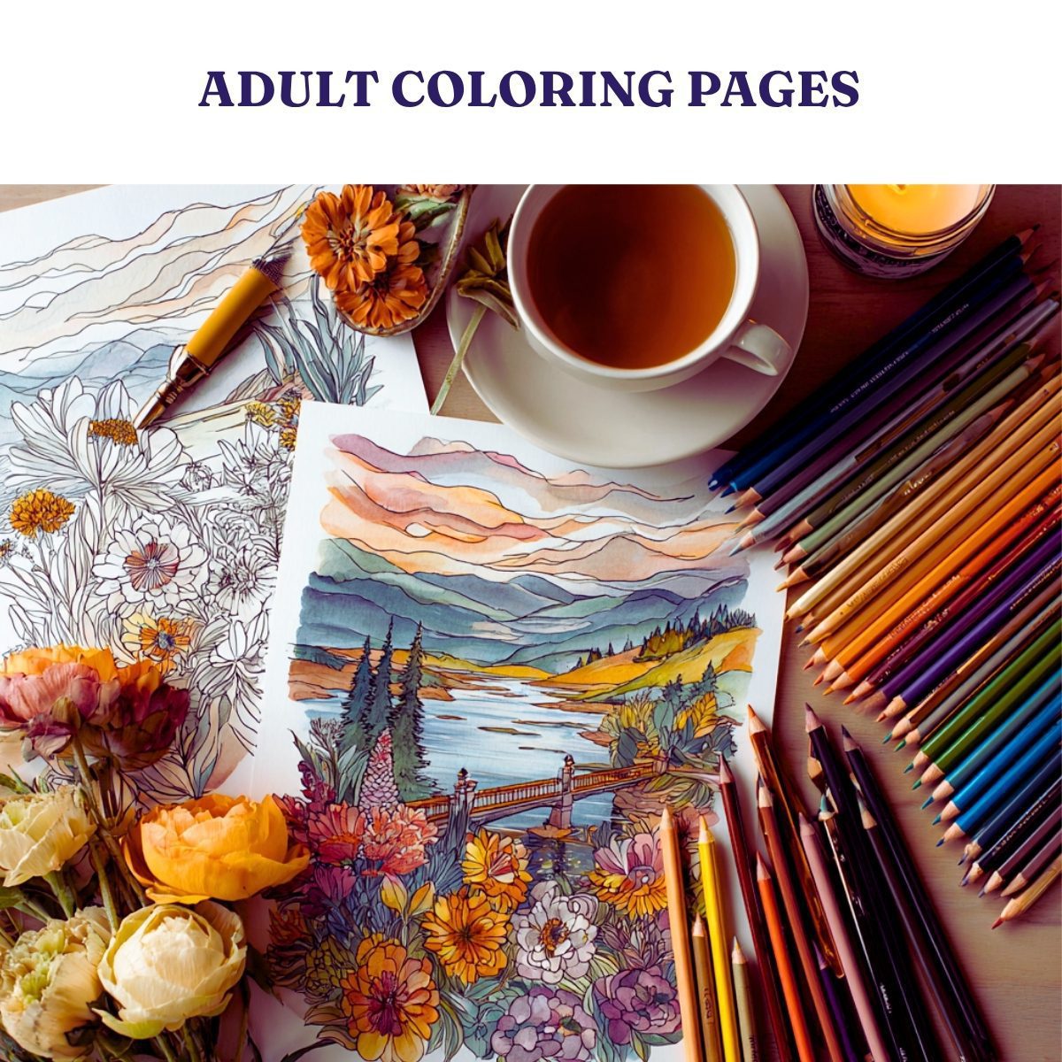 Adult Coloring Pages