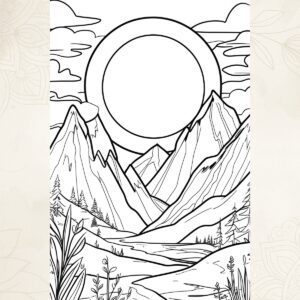 Bold and Easy Coloring Book for Adults