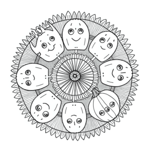 HALLOWEEN mandala