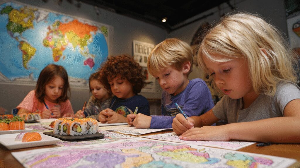 Cultural Diversity Educational Coloring Pages for Kids: A Fun Journey Around the World