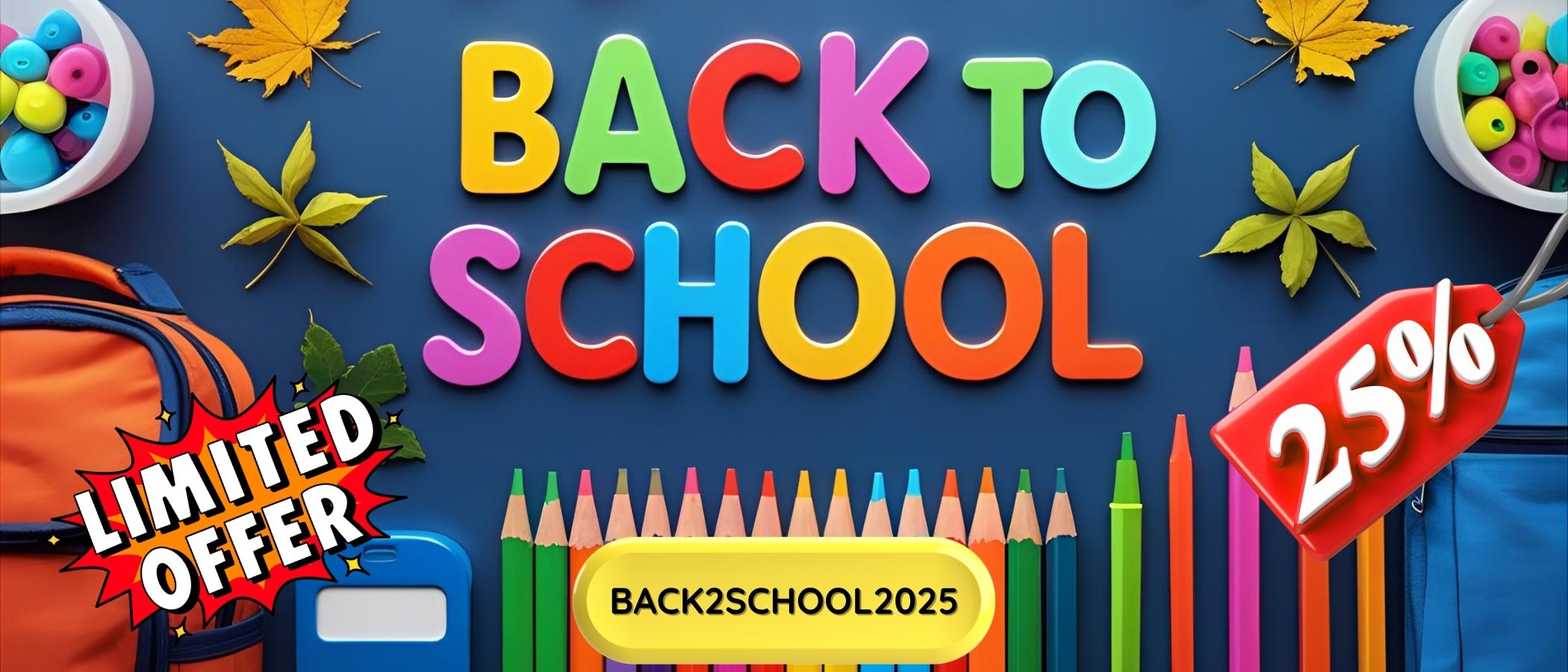 back to school special offer