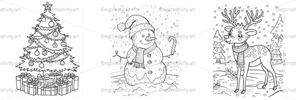 Free Christmas Coloring Pages