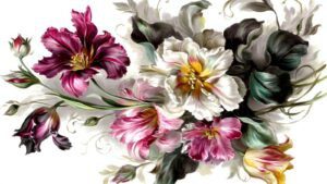 Printable Designs.Floral Beauty: Nature's Art at Your Fingertips