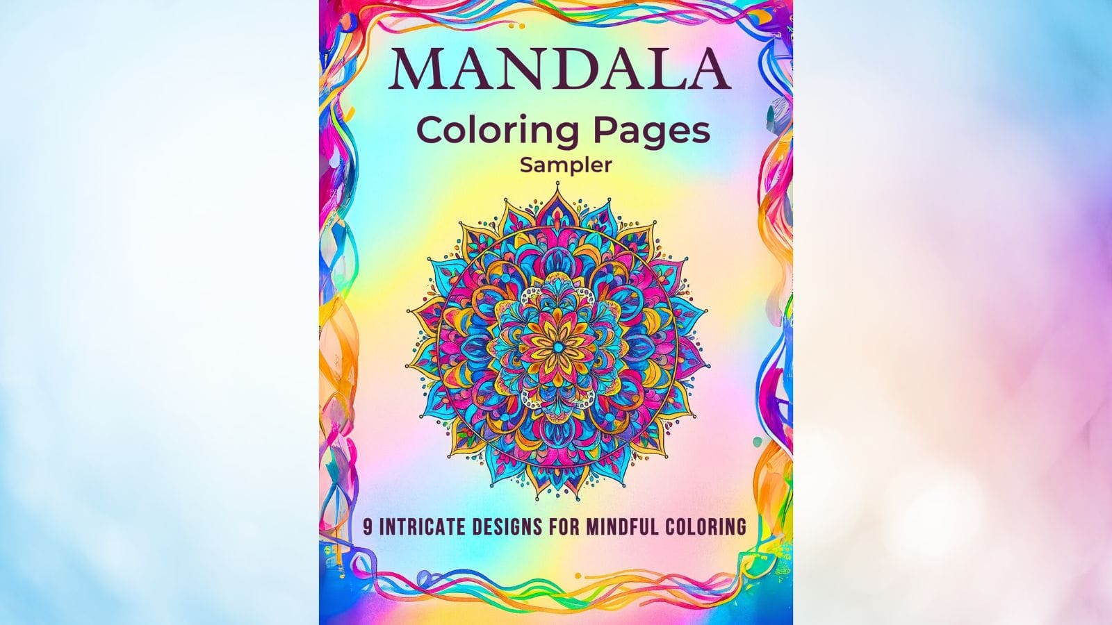 Mindful Coloring and mandala coloring sheets