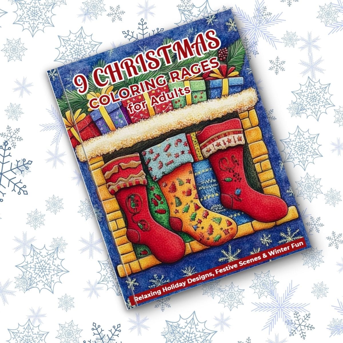 Christmas Coloring Sheets Sampler – 9 Festive Holiday Designs