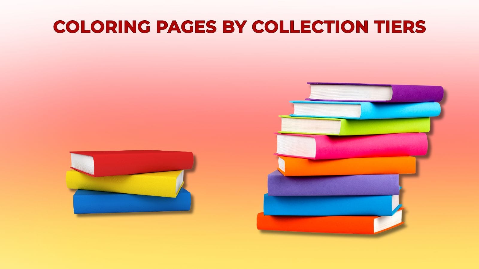 Coloring Pages by Collection Tiers