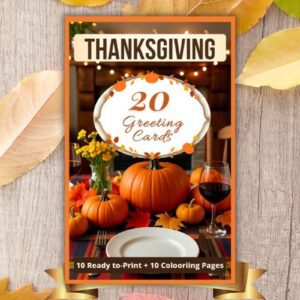 Complete Printable Thanksgiving Cards