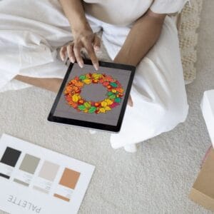 Fall Coloring Book for Kids Ages 3-8 digital