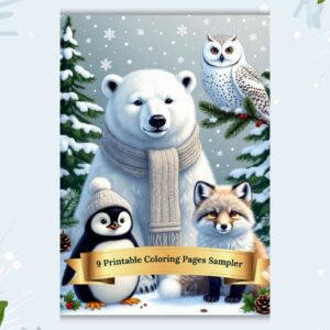 winter animals -Woodland Creatures