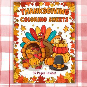 35 Coloring Thanksgiving Pages