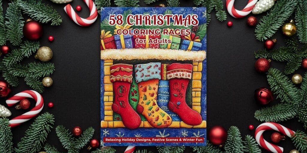 58 Adult Christmas coloring pageg
