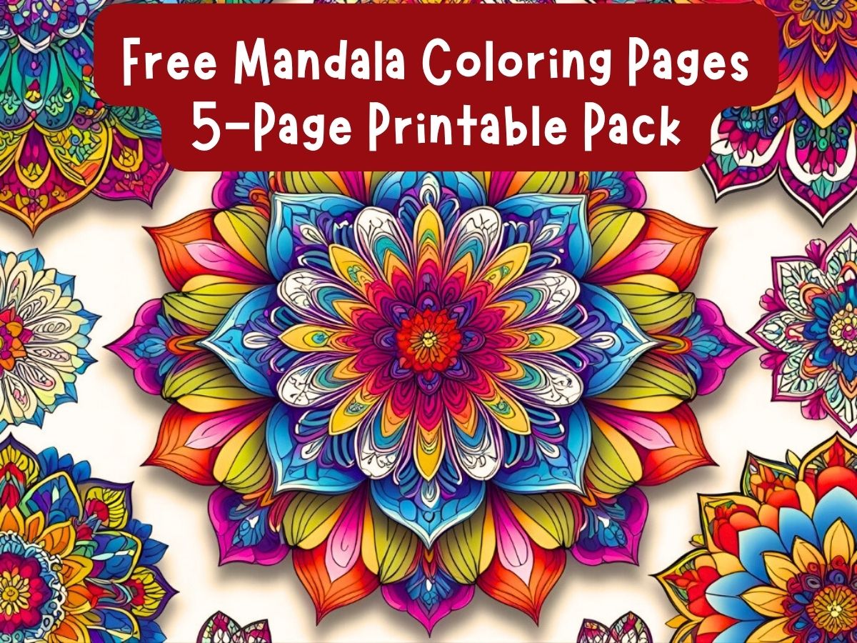 free mandala coloring pages
