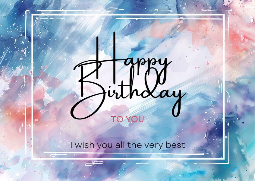greeting cards -happy birthday
