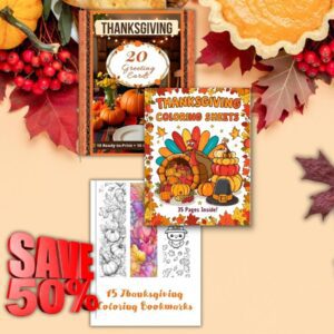 Thanksgiving printables bundle