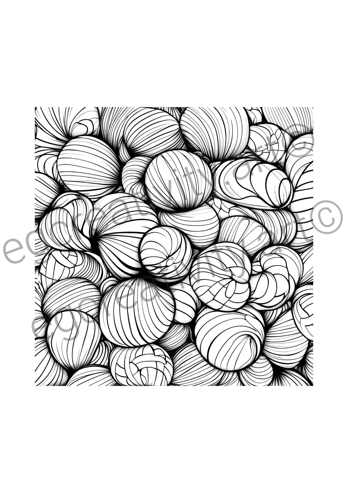 Geometric mandala coloring sheet for adults, featuring intricate patterns for stress relief and creative expression.