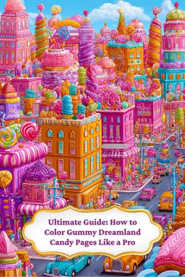 Ultimate Guide: How to Color Gummy Dreamland Candy Pages Like a Pro