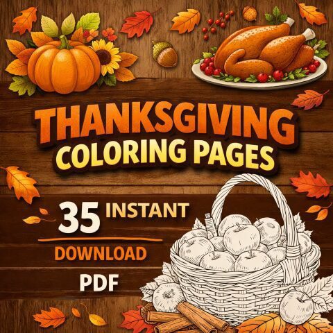 Thanksgiving Coloring Pages Printable