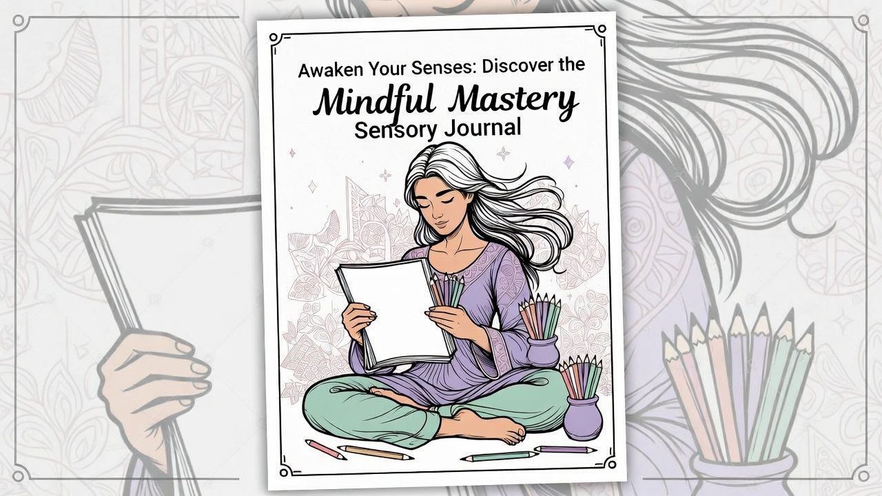 Awaken Your Senses: Discover the Mindful Mastery Sensory Journal . Self-care journaling