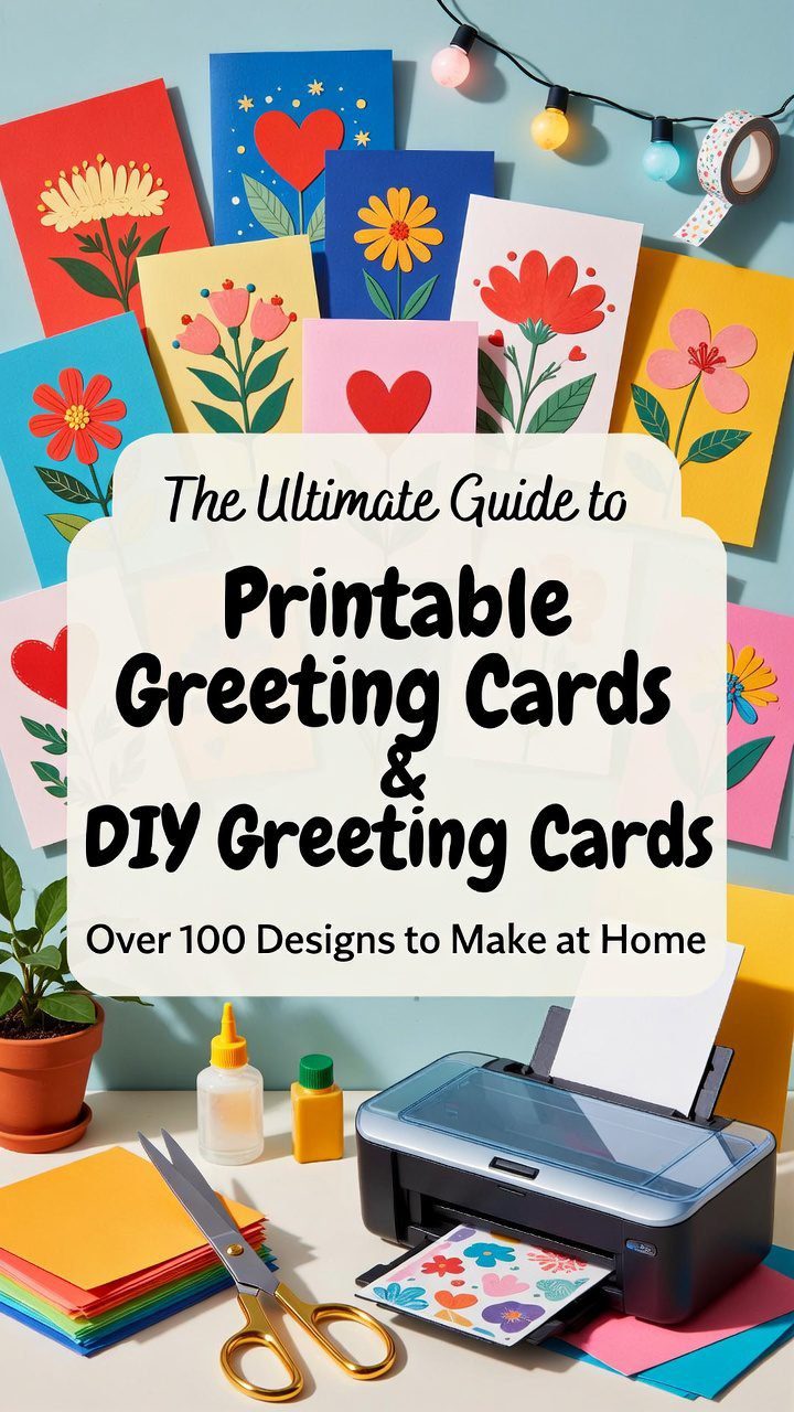 The Ultimate Guide to Printable Greeting Cards & DIY Greeting Cards