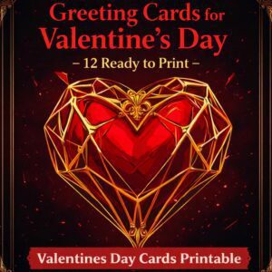 Valentines Day Cards Printable