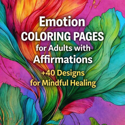 Emotion Coloring Pages – 40+ Designs for Mindful Healing